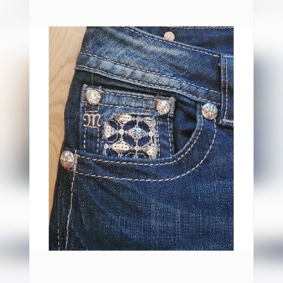 **Rare** Miss Me Sequins and crystal jeans - Picture 2 of 7